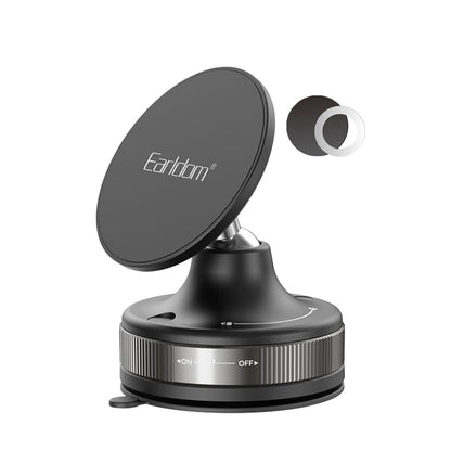 Earldom EH317 Ayarlanabilir Vantuzlu 360 Dönen Manyetik Universal Telefon Tutucu