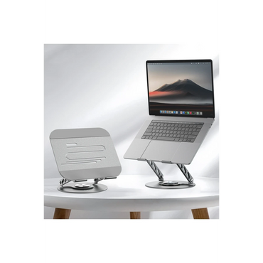 Earldom EH332 360 Derece Ayarlanabilir Metal Laptop Standı - Gri