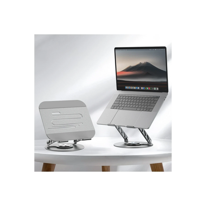 Earldom EH332 360 Derece Ayarlanabilir Metal Laptop Standı - Gri