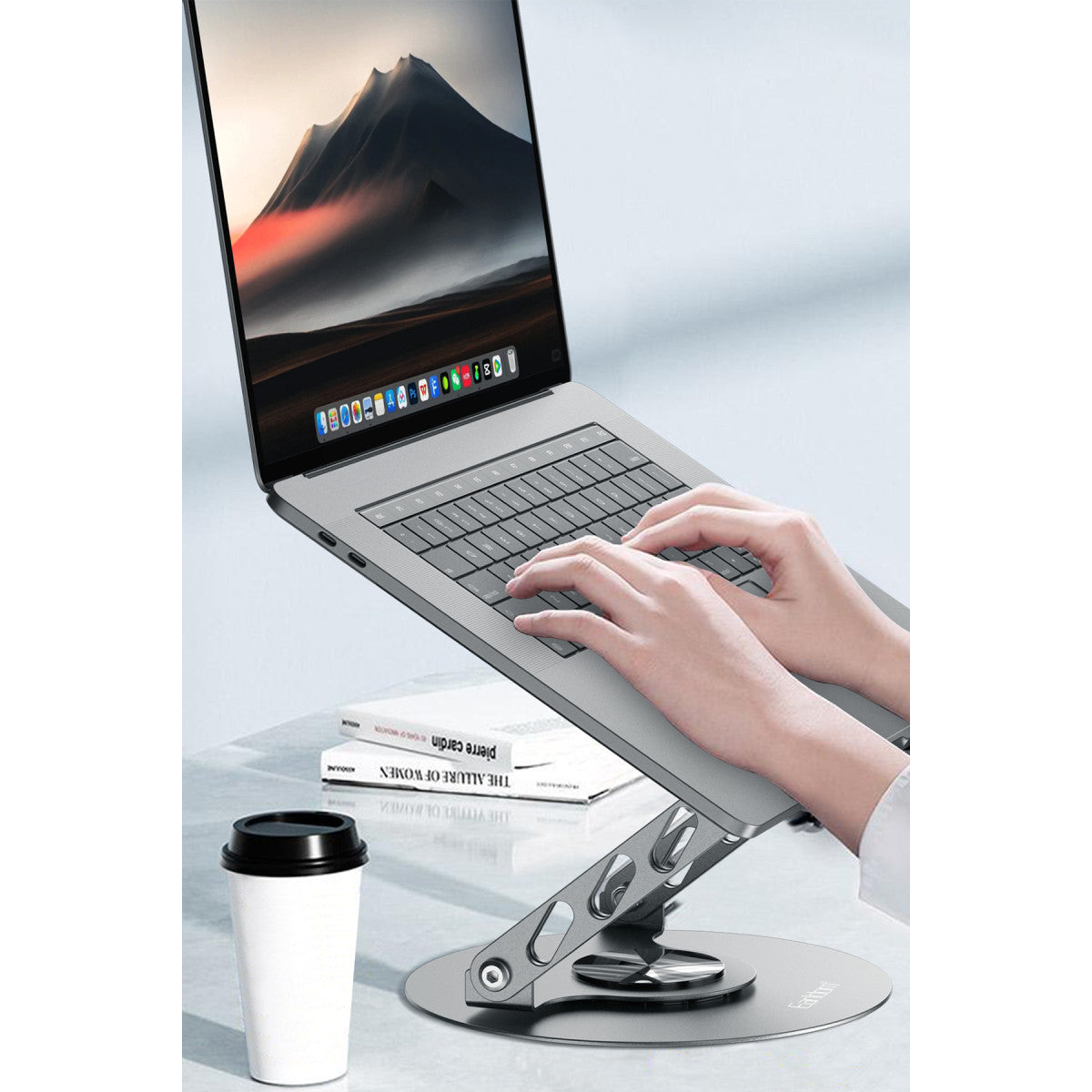 Earldom EH332 360 Derece Ayarlanabilir Metal Laptop Standı