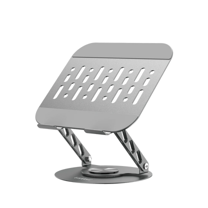 Earldom EH333 360 Derece Ayarlanabilir Metal Laptop Standı - Gri