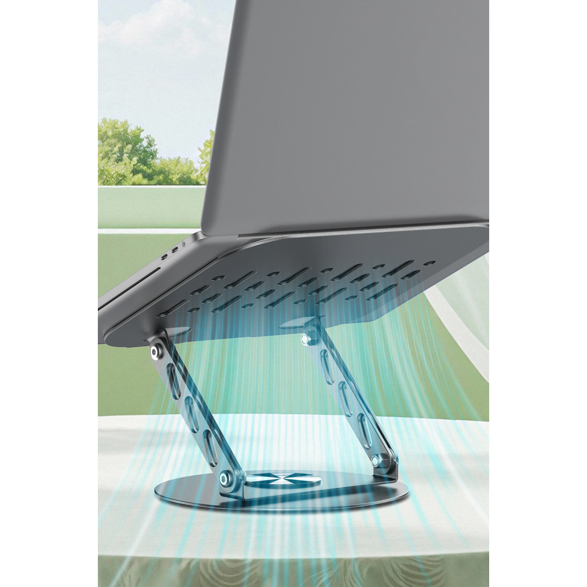 Earldom EH333 360 Derece Ayarlanabilir Metal Laptop Standı