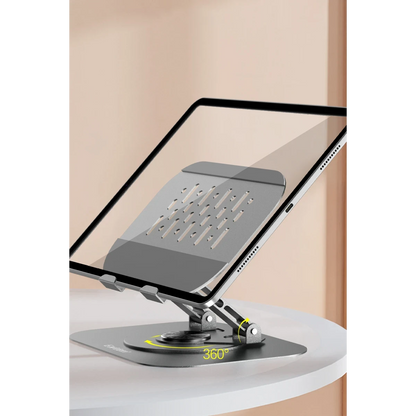 Earldom EH334 360 Derece Ayarlanabilir Metal Tablet Standı - Gri