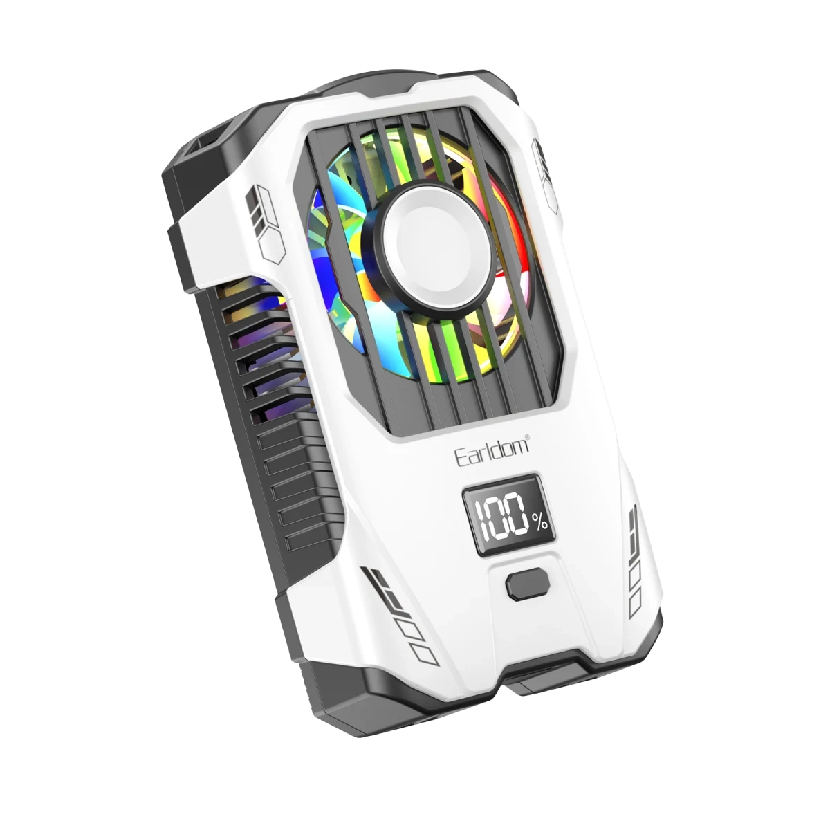 Earldom F15 RGB Radyatör Telefon Soğutucu Fan - Beyaz
