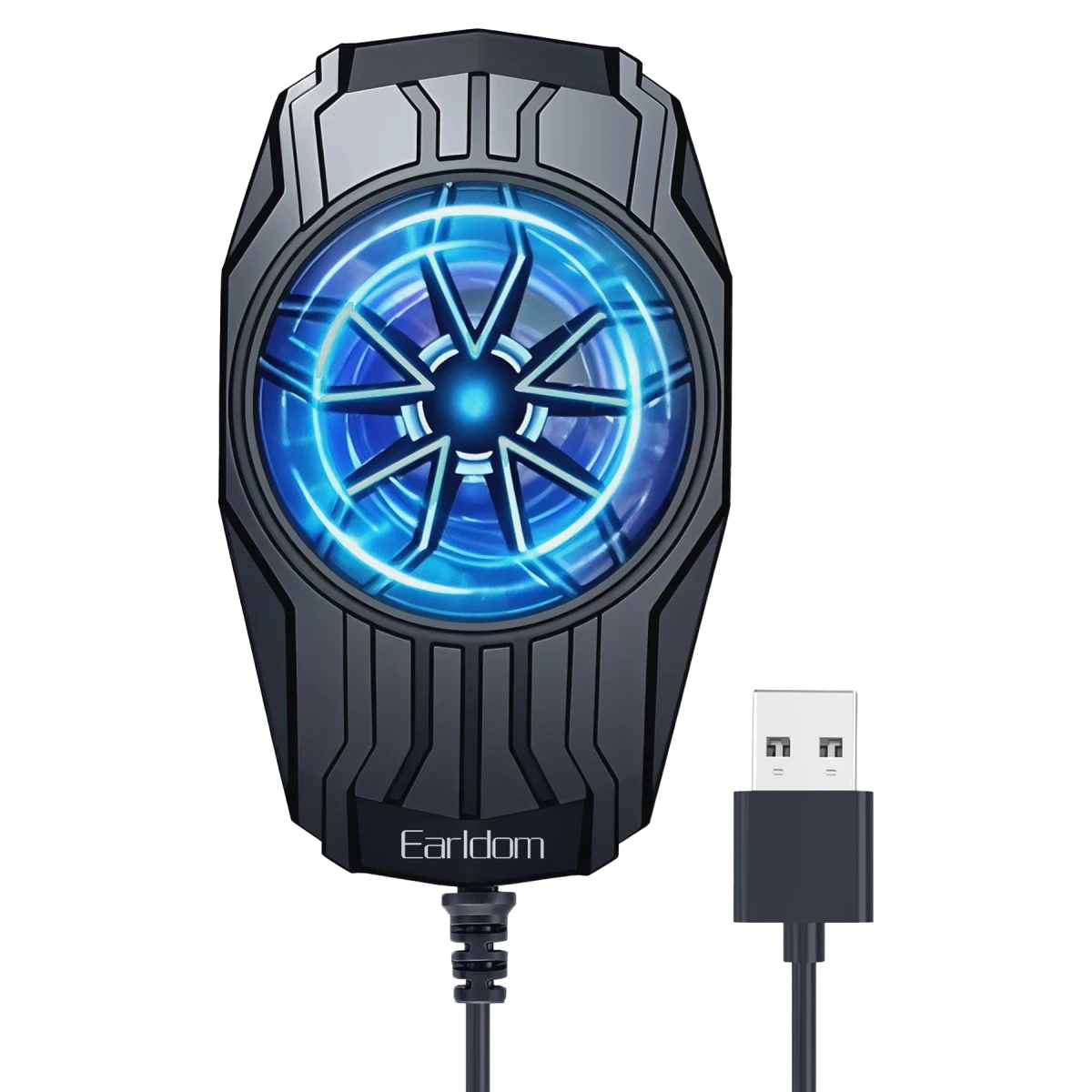 Earldom F17 Radyatör Telefon Soğutucu Fan - Siyah