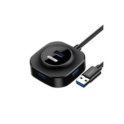 Earldom HUB06 Tak Çalıştır 4 Adet Usb 2.0 Çıkışlı Usb Çoklayıcı - Siyah