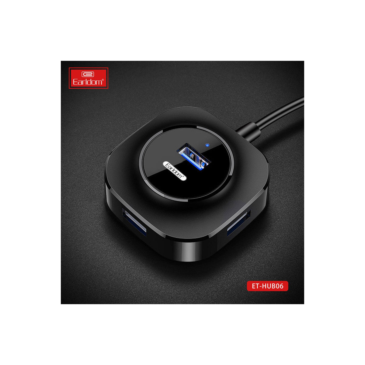 Earldom HUB06 Tak Çalıştır 4 Adet Usb 2.0 Çıkışlı Usb Çoklayıcı