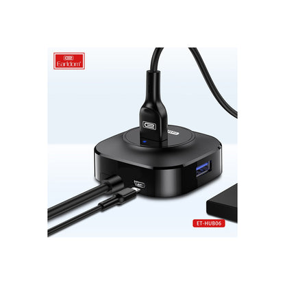 Earldom HUB06 Tak Çalıştır 4 Adet Usb 2.0 Çıkışlı Usb Çoklayıcı