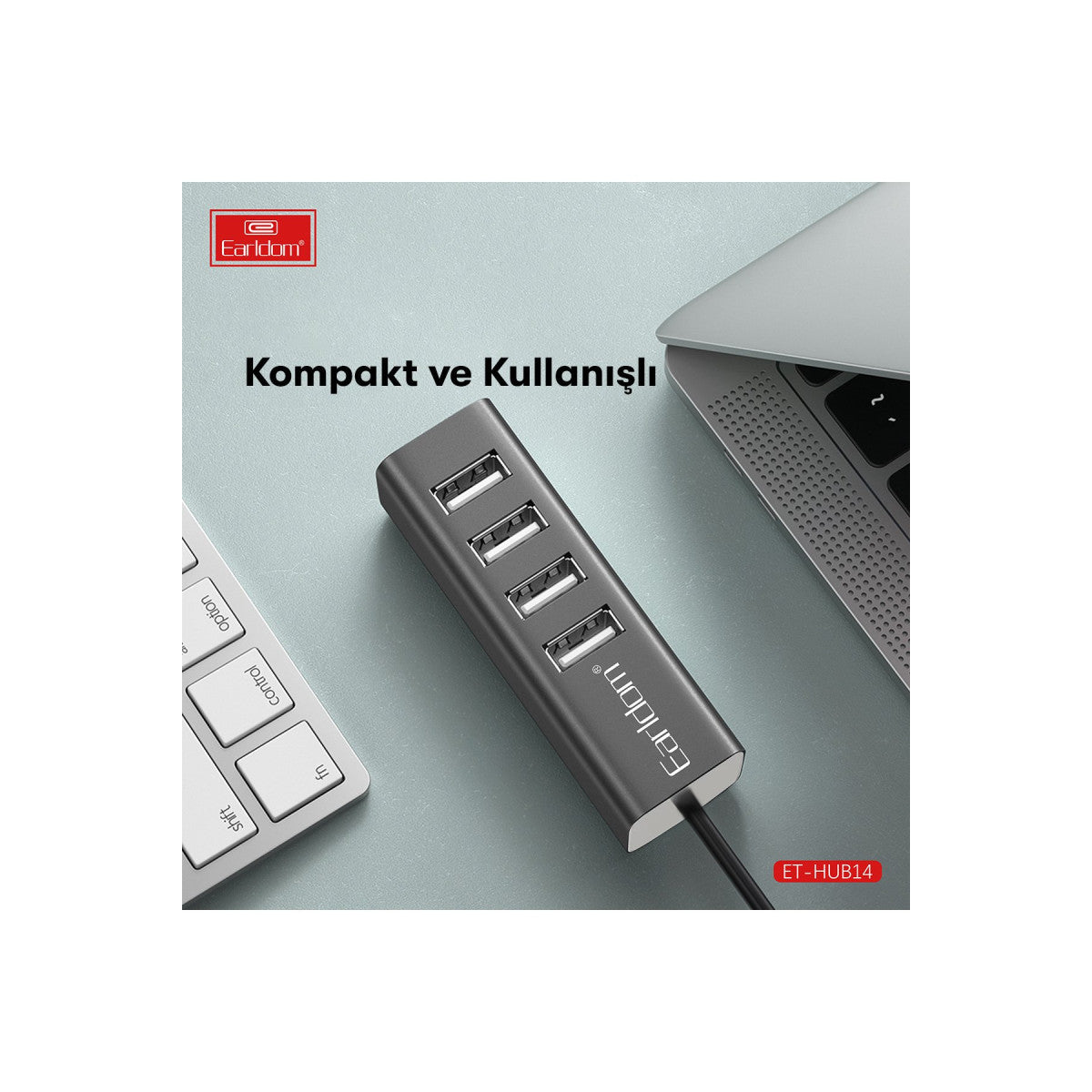 Earldom HUB14 Tak Çalıştır 4lü Usb Çoklayıcı