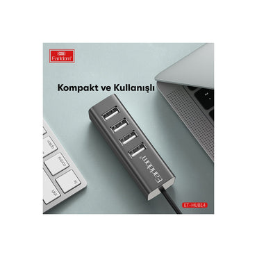 Earldom HUB14 Tak Çalıştır 4lü Usb Çoklayıcı