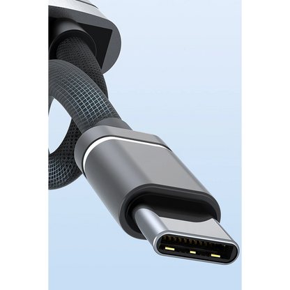 Earldom HUB19 2 Adet USB ve 2 Adet Type-C Çıkışlı PD Şarj Destekli Hub Dönüştürücü - Gri