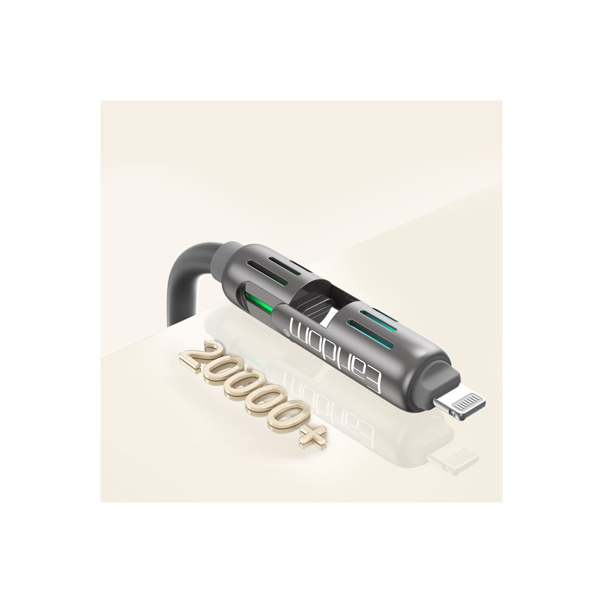 Earldom IC02 4in1 240W Type-C to Type-C Ekstra 2.4A USB to Lightning ve 30W Type-C to Lightninge Dönüşme Özellikli PD Hızlı Şarj Kablosu
