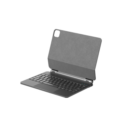 Earldom Apple KB10 iPad Pro 12.9 (2021) Kablosuz Klavyeli Tablet Kılıfı