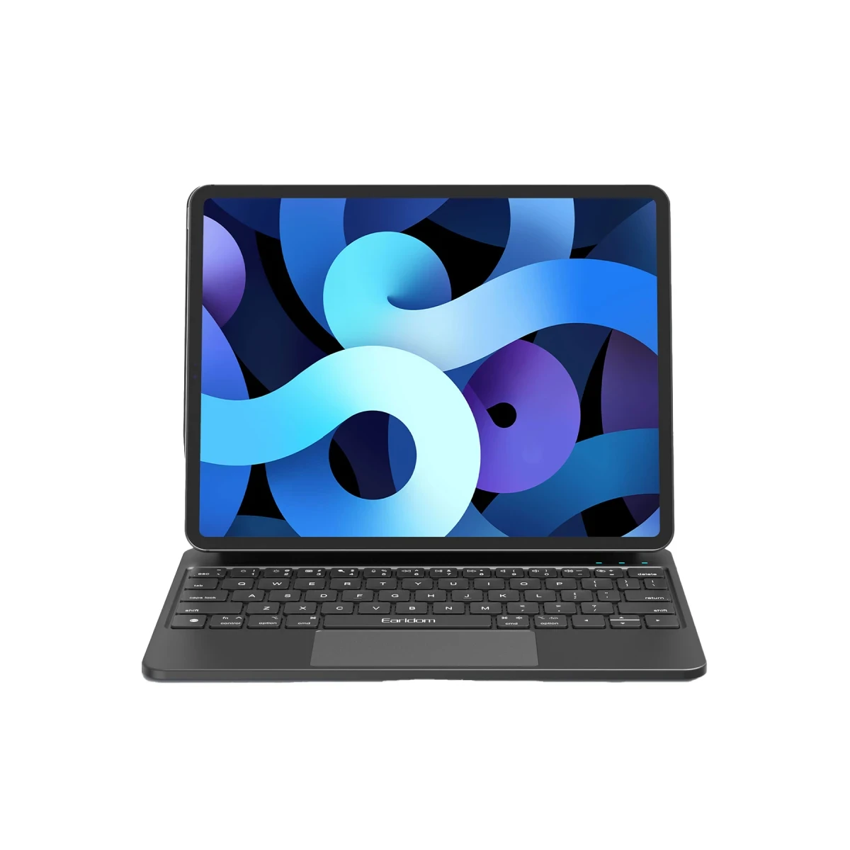 Earldom Apple KB10P iPad Pro 13 (2024) Kablosuz Klavyeli Tablet Kılıfı - Siyah