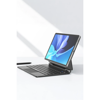 Earldom KB11 Galaxy X510 Tab S9 FE 11 Kablosuz Klavyeli Tablet Kılıfı - Siyah