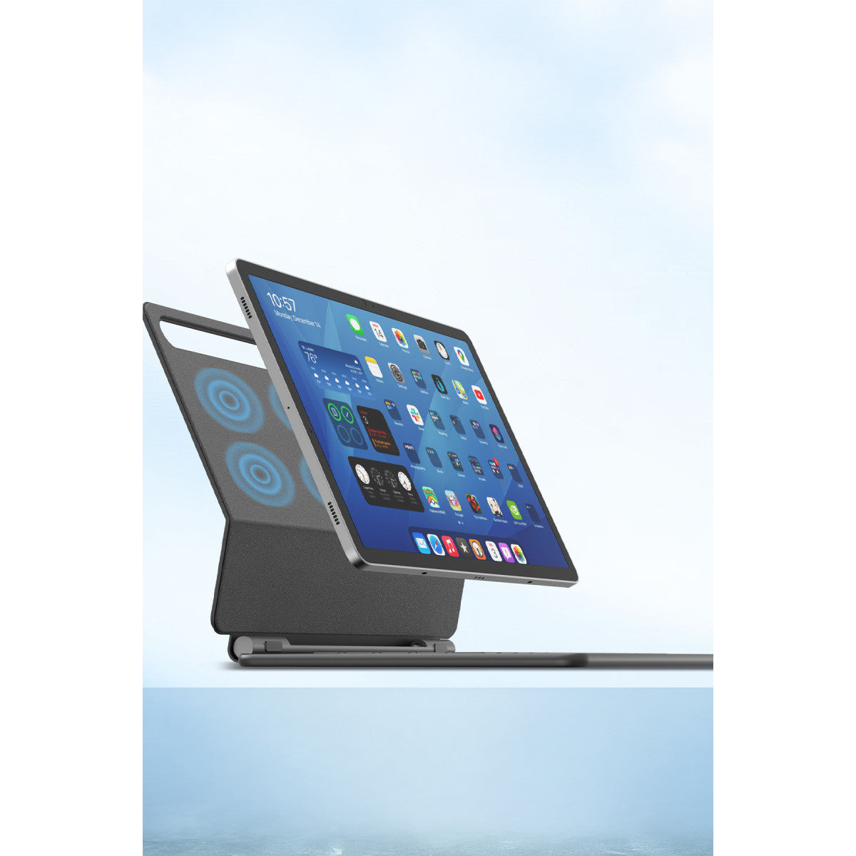 Earldom KB11 Galaxy X510 Tab S9 FE 11 Kablosuz Klavyeli Tablet Kılıfı