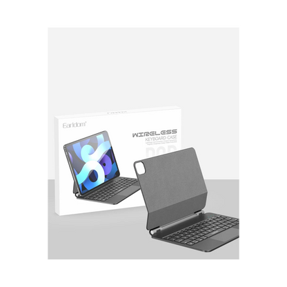 Earldom Apple KB8P iPad Pro 11 (2024) Kablosuz Klavyeli Tablet Kılıfı - Siyah