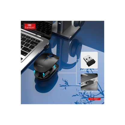 Earldom KM7 Sessiz Kablosuz Ofis Mouse