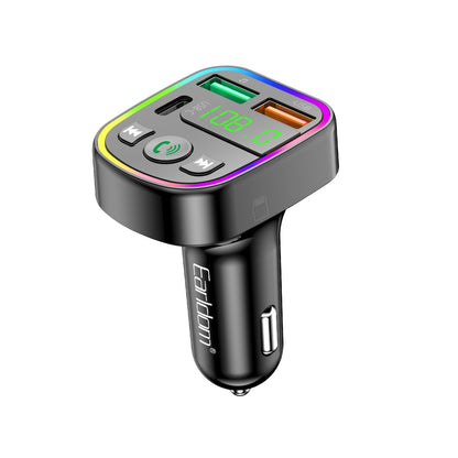 Earldom M103 Bluetooth USB ve Type C Çıkışlı Hızlı Şarj Dijital FM Transmitter