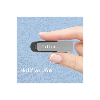 Earldom M73 Bluetooth 5.0 Usb Aux Dönüştürücü - Gümüş