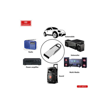 Earldom M73 Bluetooth 5.0 Usb Aux Dönüştürücü
