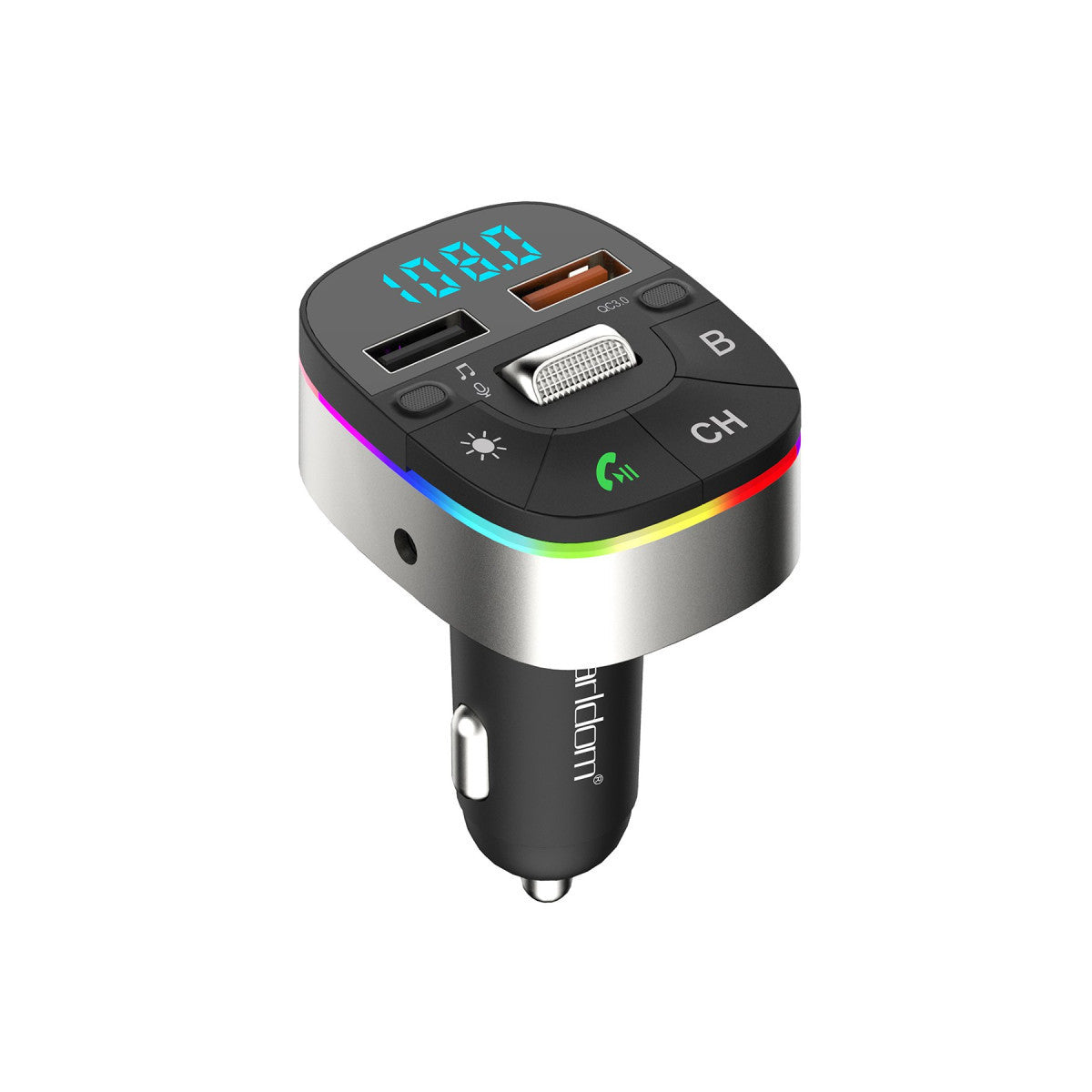 Earldom M74 Bluetooth USB 3.0 Dijital Ekranlı FM Transmitter