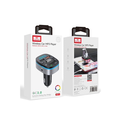 Earldom M74 Bluetooth USB 3.0 Dijital Ekranlı FM Transmitter