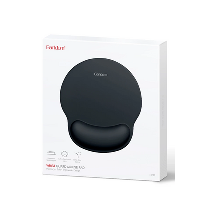 Earldom MP01 Bilek Destekli Mouse Pad - Siyah