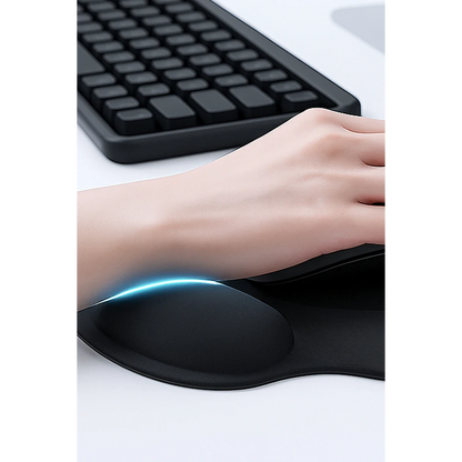 Earldom MP01 Bilek Destekli Mouse Pad - Siyah