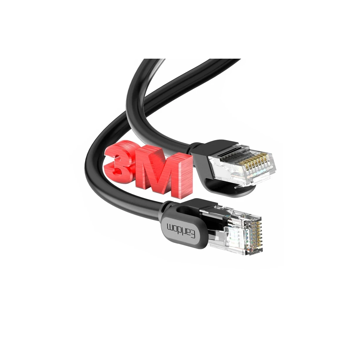 Earldom NW1 3M Cat 6 Ethernet Network Kablosu - Siyah
