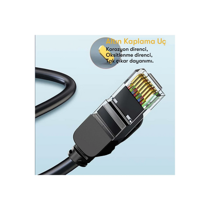 Earldom NW1 5M Cat 6 Ethernet Network Kablosu - Siyah