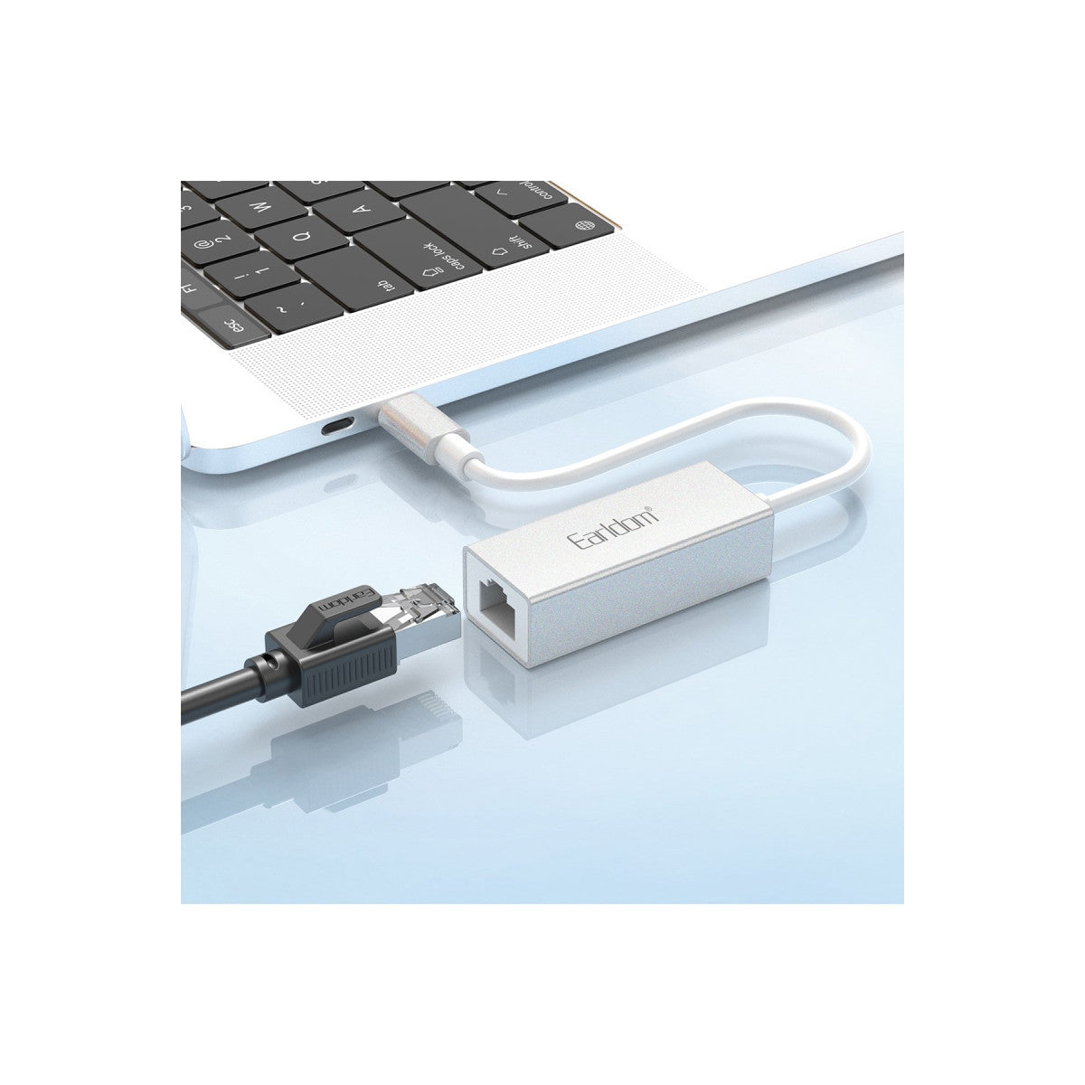 Earldom NW5C 100 Mpbs Type-C to RJ45 Ethernet Network Dönüştürücü