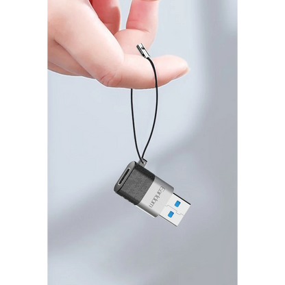 Earldom OT75 Tak Çalıştır USB to Type-C Dönüştürücü - Gri