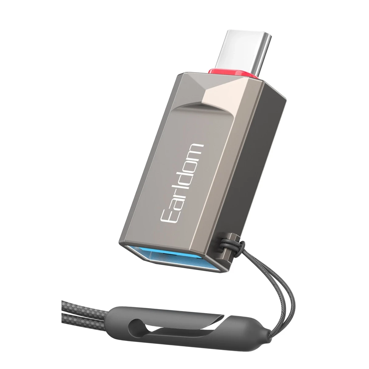 Earldom OT88C Tak Çalıştır Type-C to USB 3.0 Dönüştürücü - Siyah