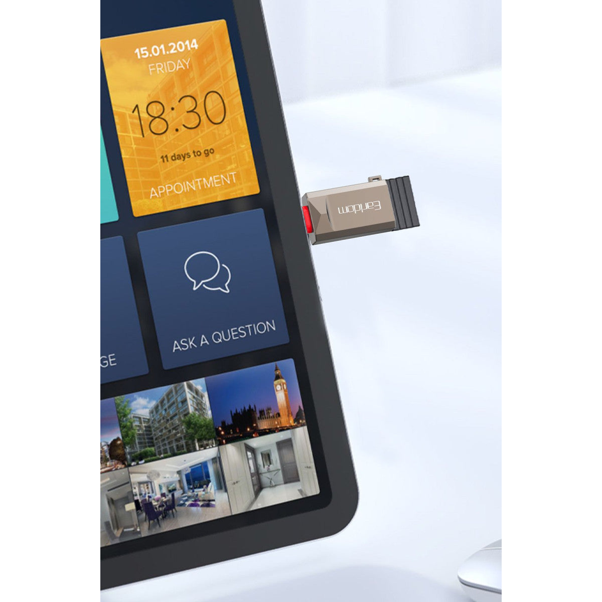 Earldom OT88C Tak Çalıştır Type-C to USB 3.0 Dönüştürücü