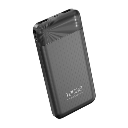 Earldom PB63 10.000 mAh 2 Adet 10W USB Çıkışlı Powerbank - Siyah
