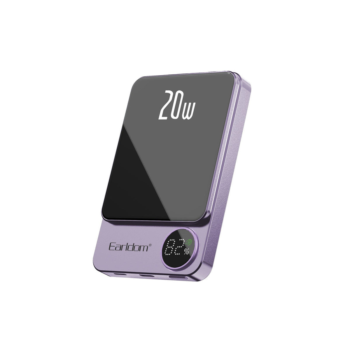 Earldom PD23 5.000 mAh 20W Kablosuz Şarjlı PD Hızlı Şarj Mini Powerbank