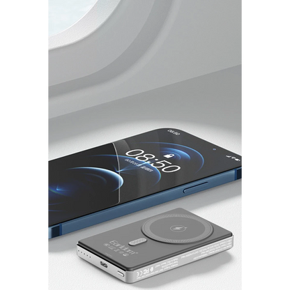 Earldom PD49 10.000 mAh 15W Kablosuz Şarj ve 20W Type-C Çıkışlı PD Hızlı Şarj Powerbank - Siyah