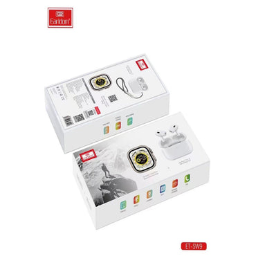 Earldom SW9 Akıllı Saat ve Airpods Kulaklık Set