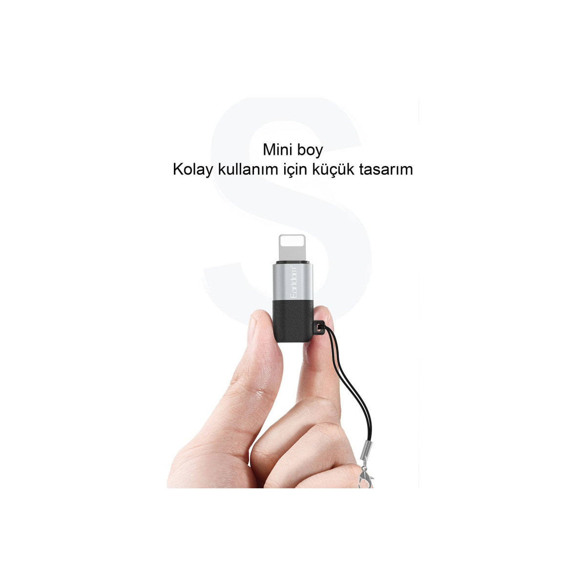 Earldom TC17 Tak Çalıştır Lightning to Type-C Dönüştürücü