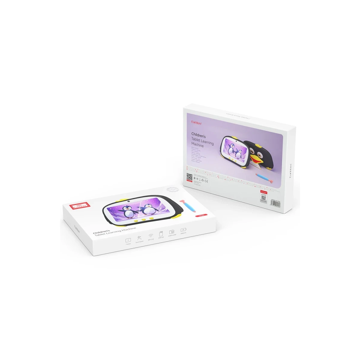 Earldom TP02 Çocuk İçin Gelişim Eğitici Tablet - Siyah