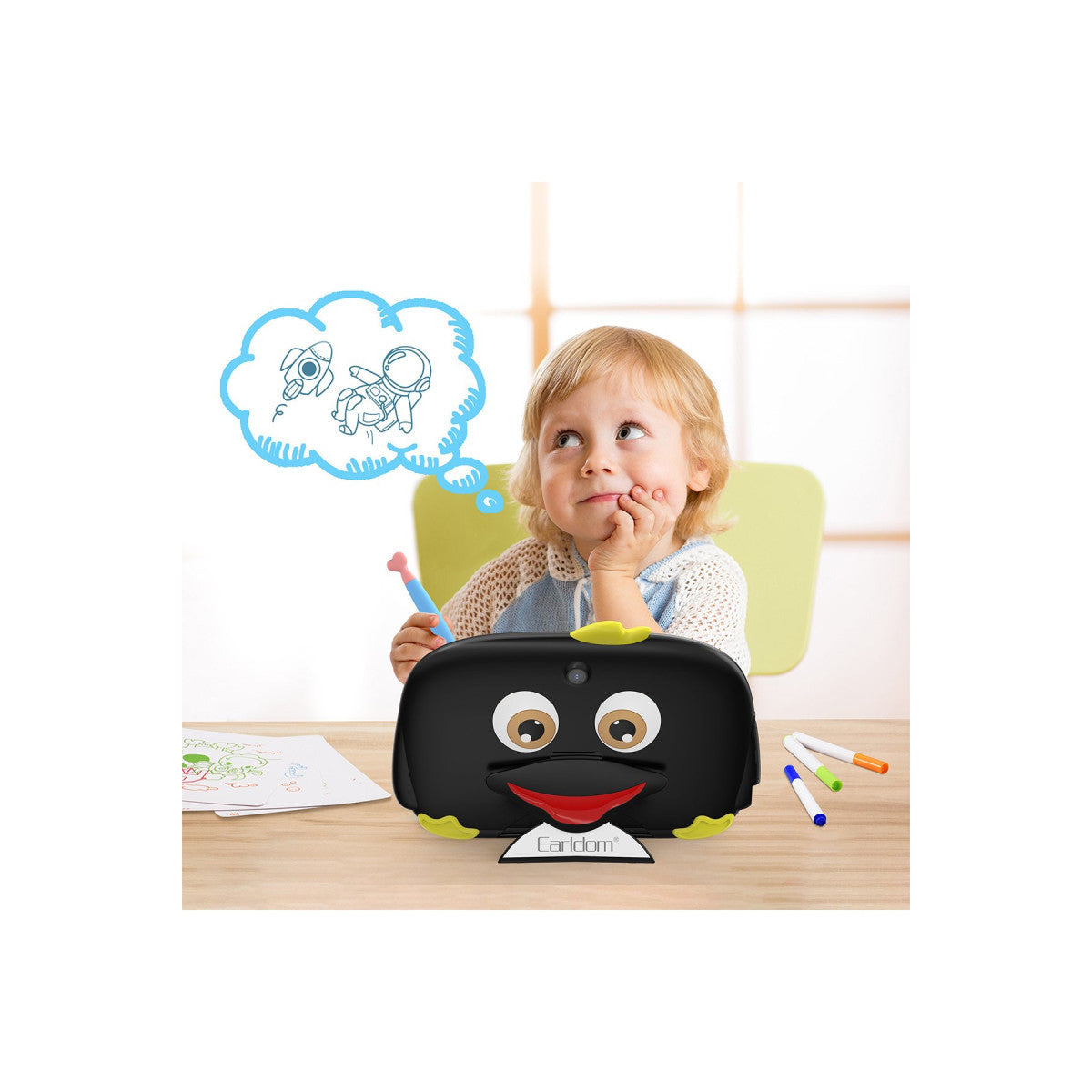 Earldom TP02 Çocuk İçin Gelişim Eğitici Tablet