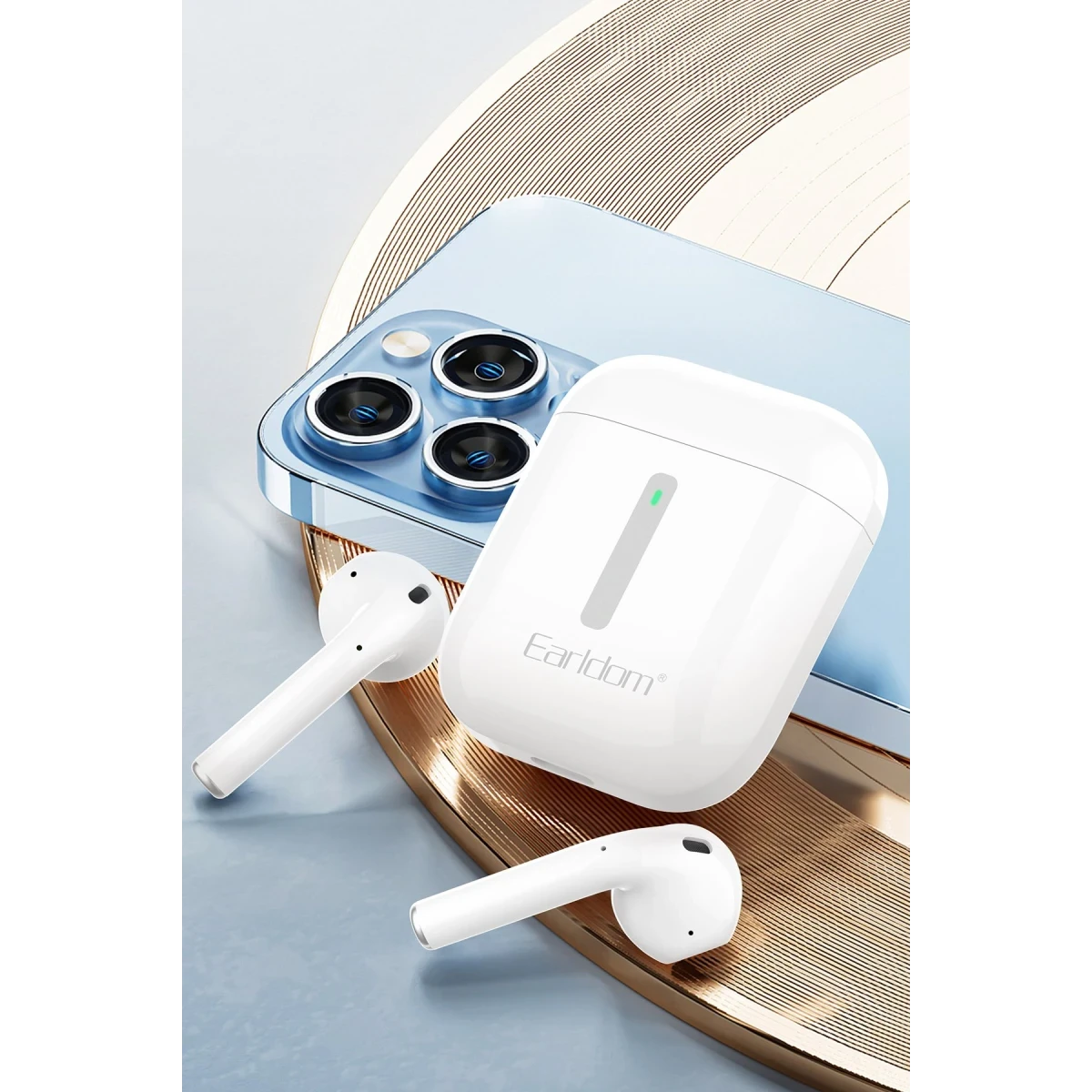 Earldom TWS30 BT 5.3 IPX4 Su Geçirmez Özellikli Kablosuz Airpods Kulaklık - Beyaz