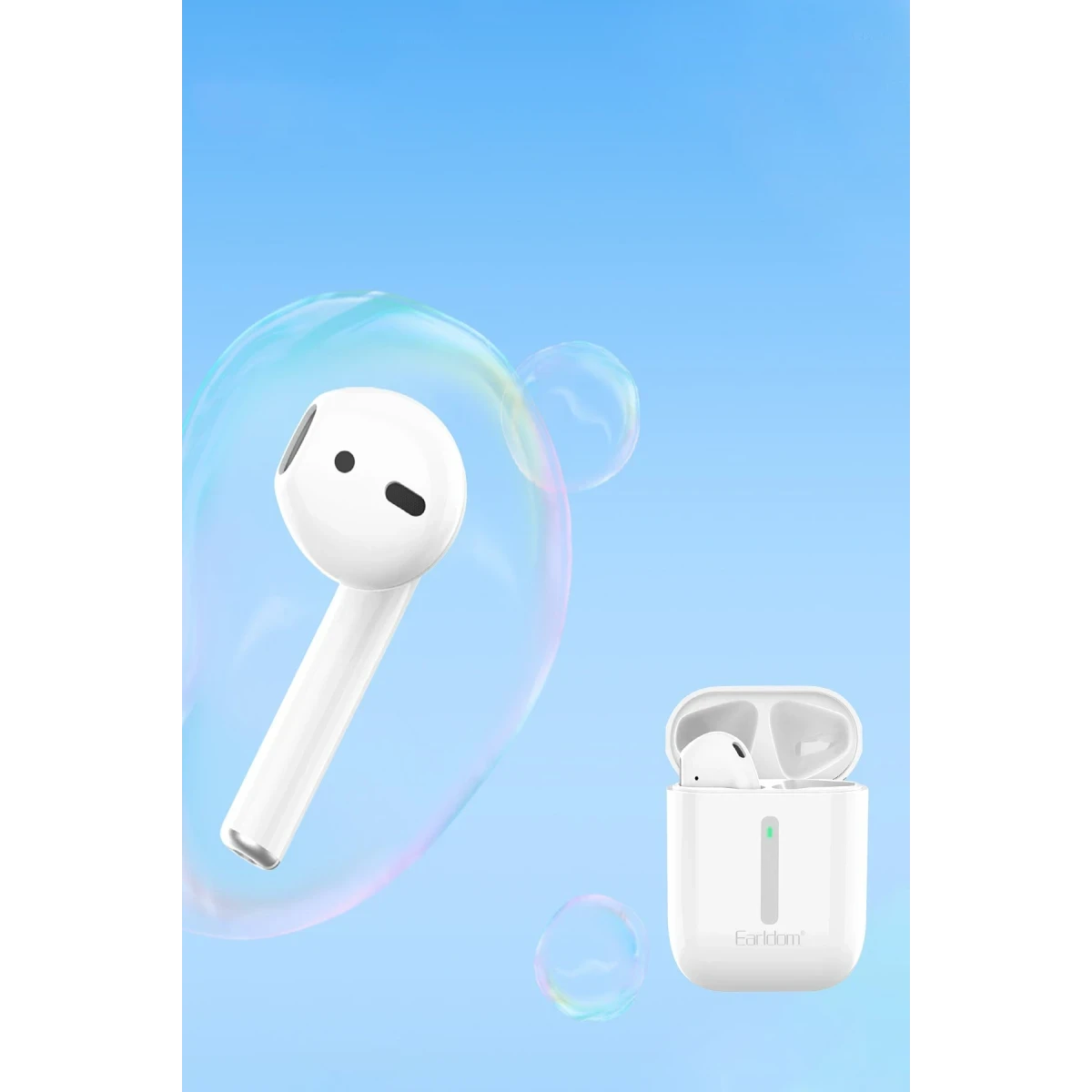 Earldom TWS30 BT 5.3 IPX4 Su Geçirmez Özellikli Kablosuz Airpods Kulaklık - Beyaz