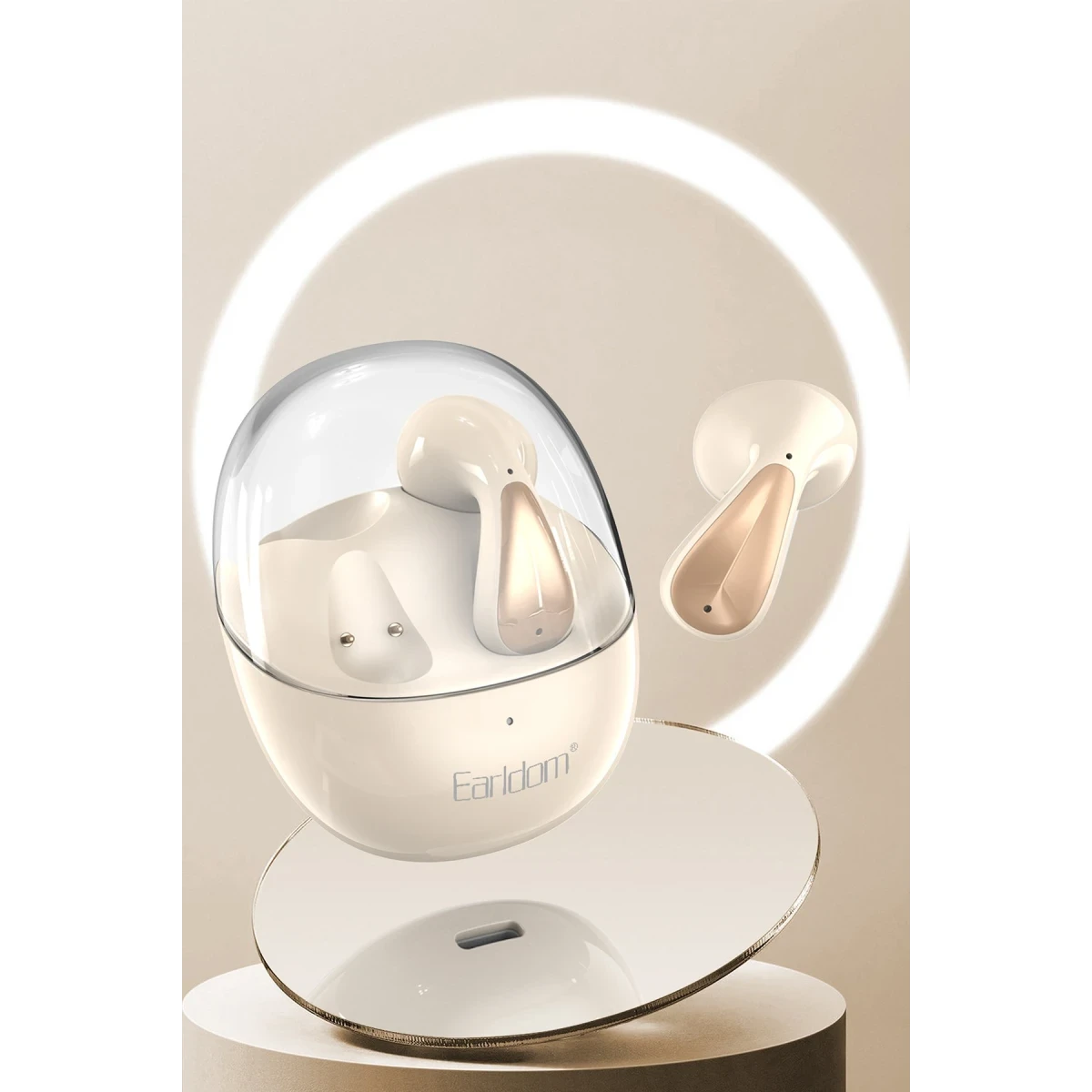 Earldom TWS33 BT 5.3 Kablosuz Airpods Kulaklık - Gold