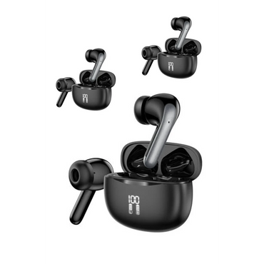 Earldom TWS36 Aktif Gürültü Engelleyici Özellikli Bluetooth 5.3 Kablosuz Airpods Kulaklık - Siyah