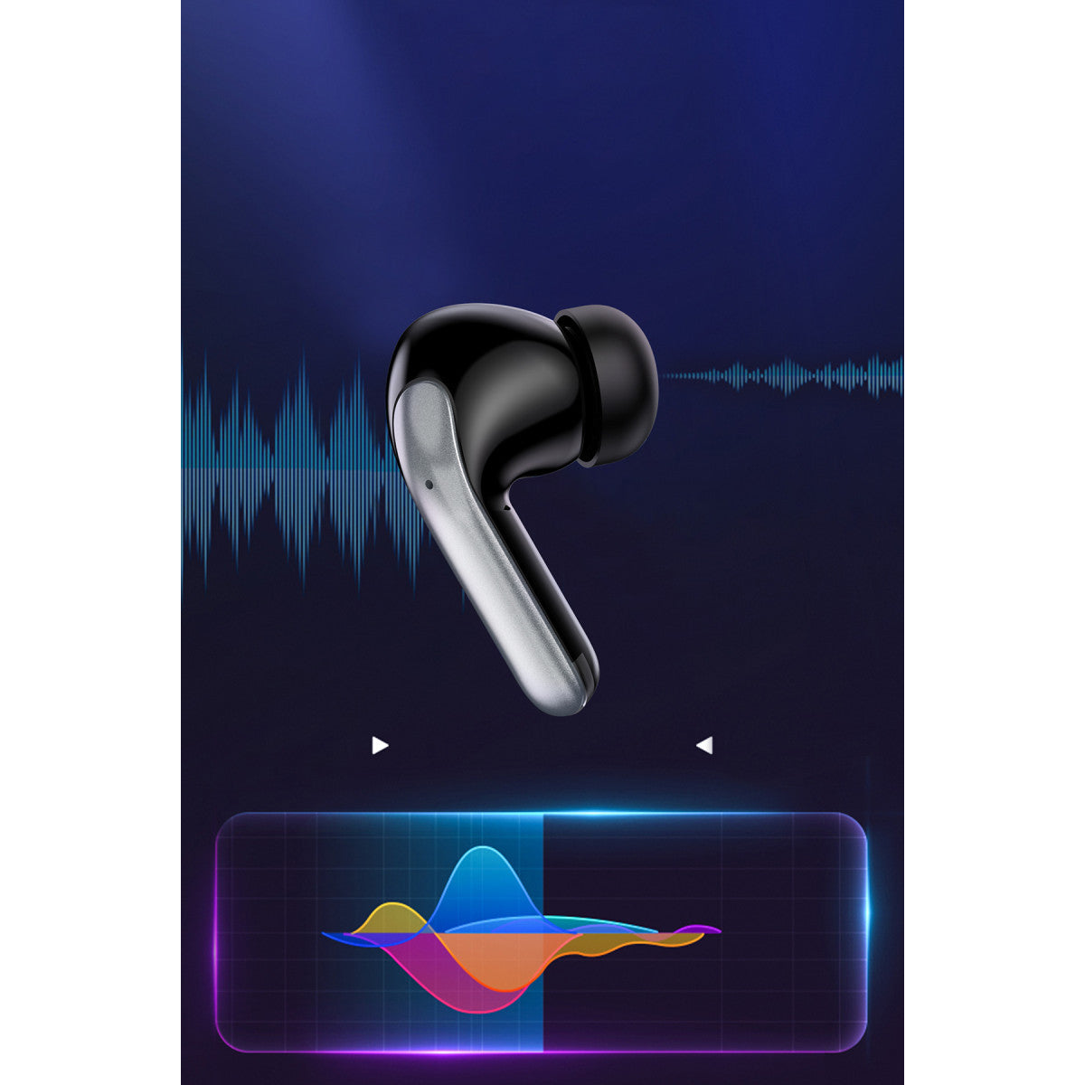 Earldom TWS36 Aktif Gürültü Engelleyici Özellikli Bluetooth 5.3 Kablosuz Airpods Kulaklık
