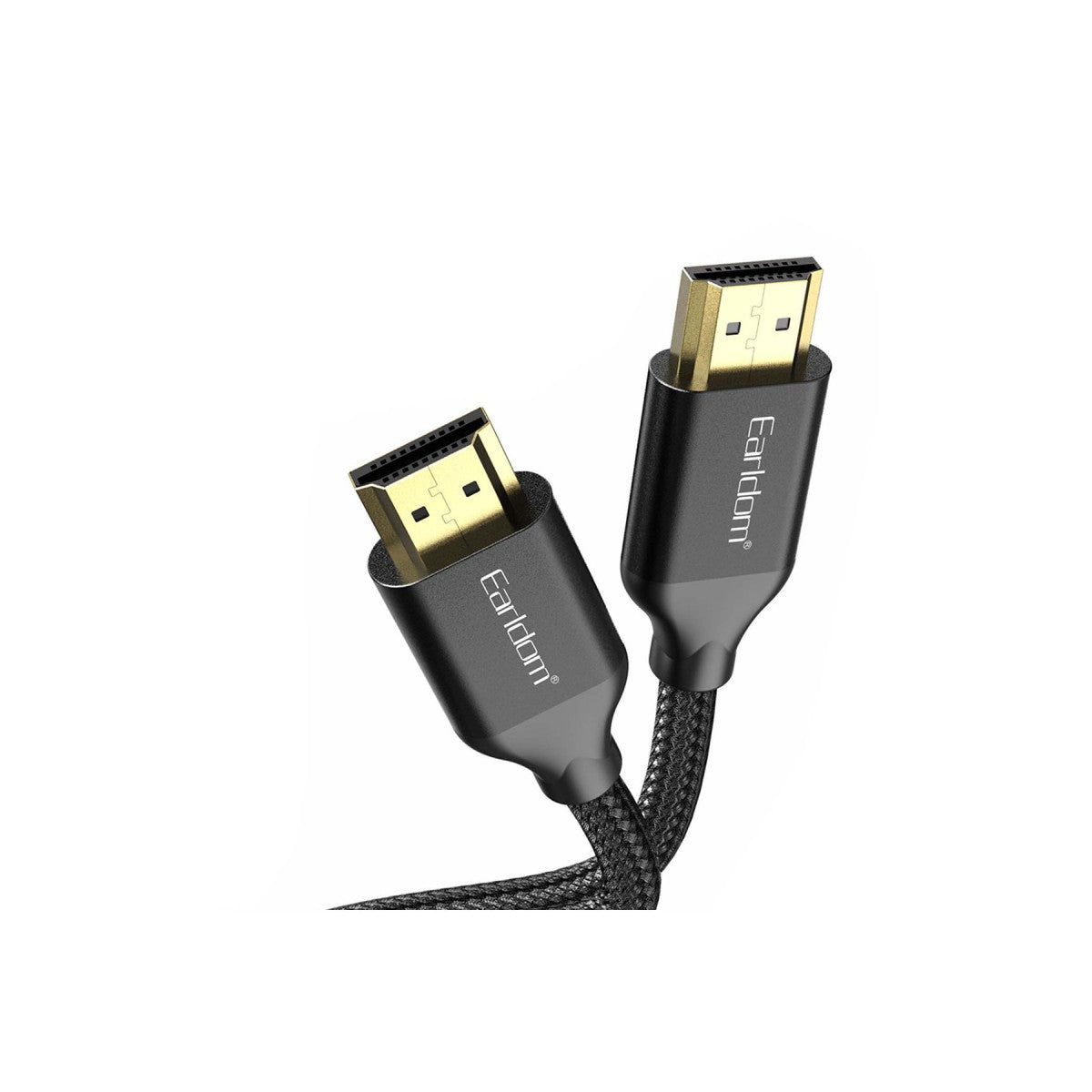 Earldom W26 2m 4K Altın Uçlu Hasır HDMI Kablo