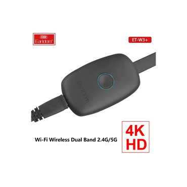Earldom W3+ Kablosuz Görüntü Aktarıcı - Siyah