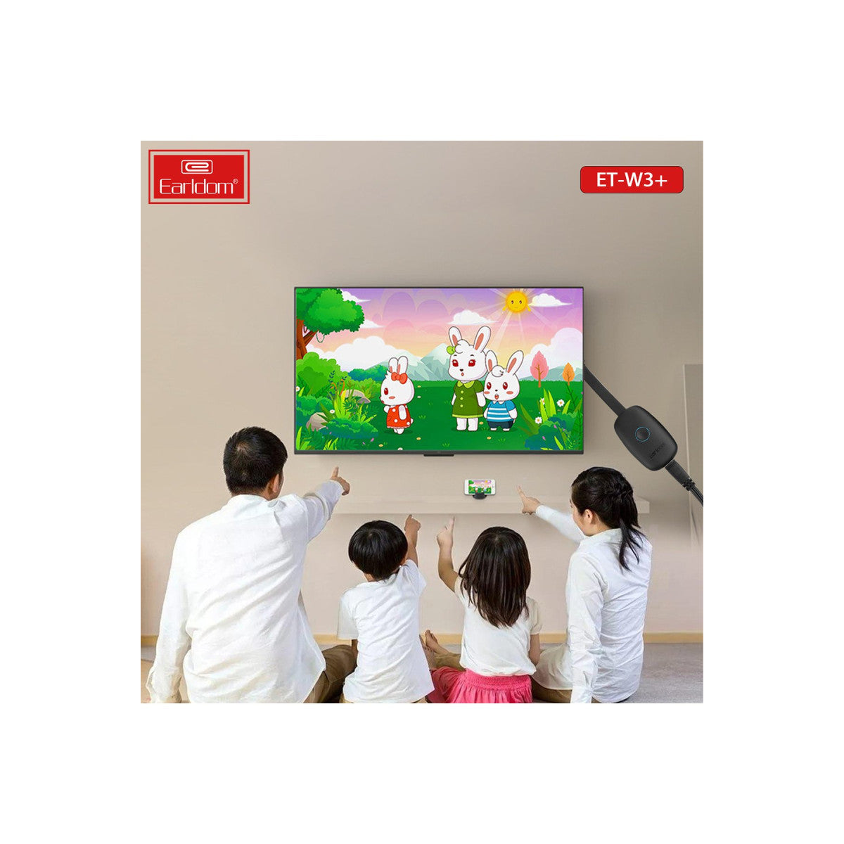 Earldom W3+ Kablosuz Görüntü Aktarıcı